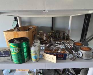 #24308 • Car Electronics Lights Vintage Grease gun
