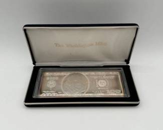 #3070 • 2000 $100 .999 Pure Silver Bar, 4ozt
