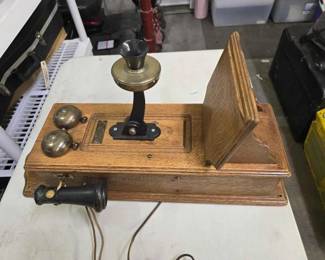 #1972 • Monarch Antique Hand-Crank Telephone
