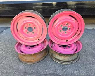 #22144 • Four 5 Lug Wheels
