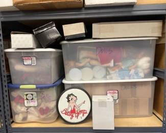 #10188 • 5 Boxes and 4 Totes of Dolls
