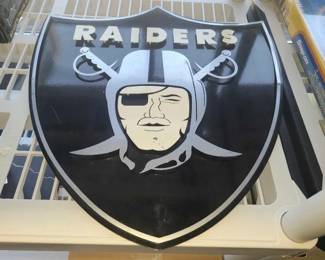 #10008 • Metal Raiders Sign
