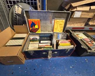 #20542 • Vintage hope Chests full of Books
