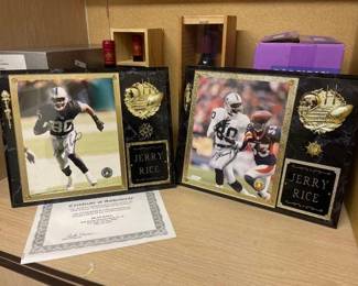 #50216 • Jerry Rice Memorabilia
