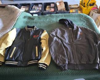 #12042 • (2) So-Cal Speed Shop Leather Jackets
