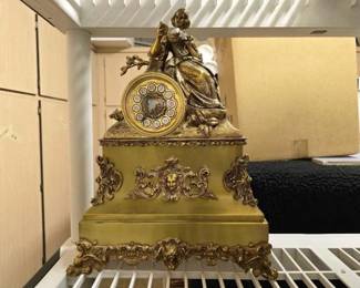 #50272 • German Broze Clock
