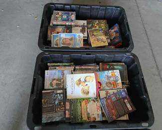 #12208 • (2) Totes of DVDs
