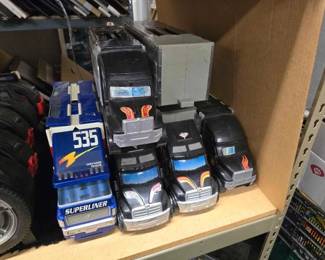 #10734 • (6) Car Carry Cases with Vintage Hot Wheels
