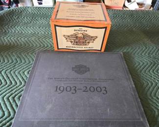 #12134 • Harley Davidson Cornestone Collection and Helmet
