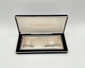 #3098 • 2000 $100 .999 Pure Silver Bar, 4ozt
