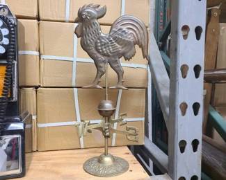 #1520 • Copper Rooster Weathervane
