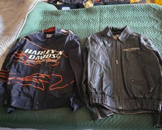 #12036 • (2) Harley Davidson Jackets
