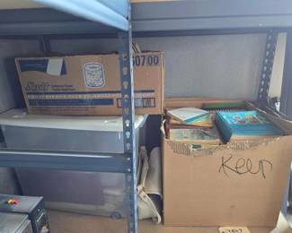 #13542 • Purse Box of Miscellaneous Stuff Box of Books & more
