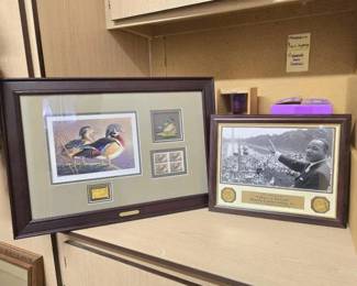 #50308 • Martin Luther King Jr. Photo and Framed Artwork
