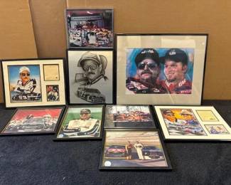 #10346 • (9) NASCAR Dale Earnhardt Pictures
