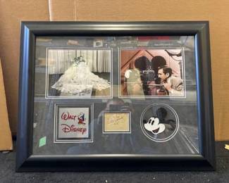 #10342 • Framed Signed Artwork / Memorabilia
