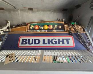 #13640 • Bud Light Pool Table Light
