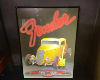 #20502 • Fender Light up Photo
