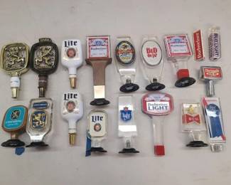 #1074 • (18) Beer Tap Handles
