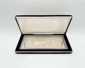 #3126 • 1996 $100 Pure Silver Bar, 4ozt
