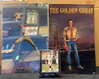 #10372 • (3) Football Art / Posters
