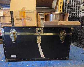 #20558 • HopeChest & 2 Boxs of Glass Bowls
