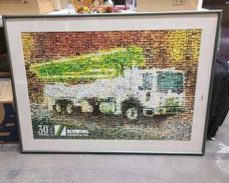 #1604 • Framed Schwing Ameica Inc 30th Anniversary Artwork
