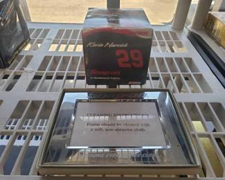 #10040 • Snap-on Limited Edition Adult Collectable 1:4 Scale Helmet and Picture Frame
