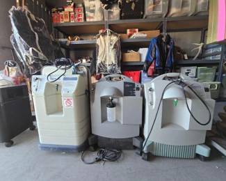 #12202 • (3) Oxygen Concentrators
