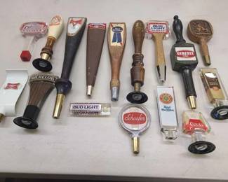 #1104 • (16) Beer Tap Handles
