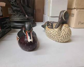 #1194 • (2) Ducks Unlimited Wooden Ducks
