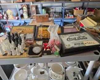 #13656 • Chess Game Art Goldstorm Enterprises Clocks & more
