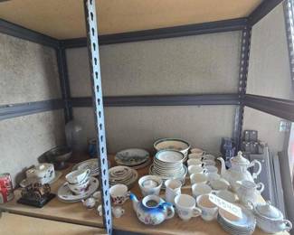 #13540 • 4 China Sets Miscellaneous China Plates Coca Cola Can & more
