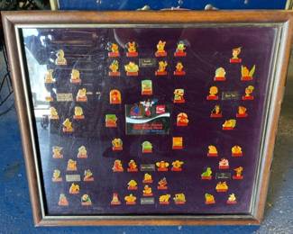 #20535 • Coca-Cola Salutes Walt Disney World Display of Pins
