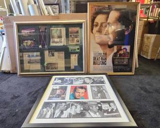 #10660 • 3 Movie Promo Autographed Art
