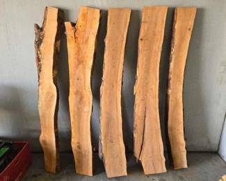#6018 • 5 Slabs of Wood
