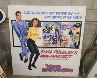 #1588 • Elvis Presley Viva Las Vegas Painted Canvas
