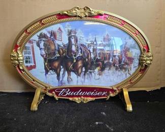 #10478 • Budweiser Christmas Sign
