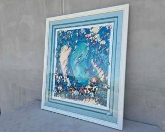 #13066 • Framed Michael Bryan Artwork "Golf"
