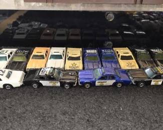 #10706 • (15) Vintage Hot Wheels Police Cars
