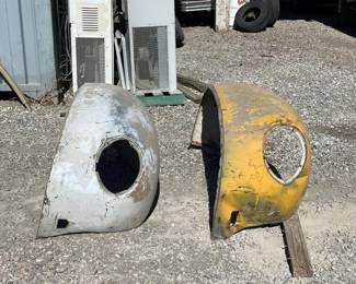 #2724 • Two Early Model Ford Driver Side Front Fenders
