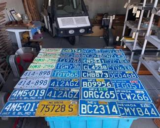 #6576 • 37 License Plates
