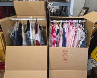 #10778 • (2) Boxes of Jackets, Sweaters, and Kids Clothes
