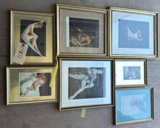 #24372 • (7) Art Pieces of Full Body poses
