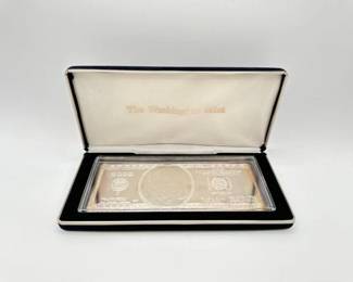 #3092 • 2000 $100 .999 Pure Silver Bar, 4ozt
