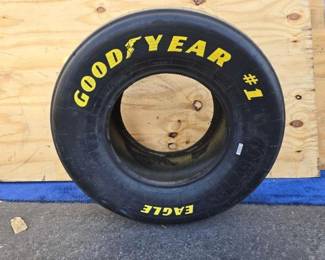 #22126 • 1 Nascar Wheel with Signature from Bobby Gordon

