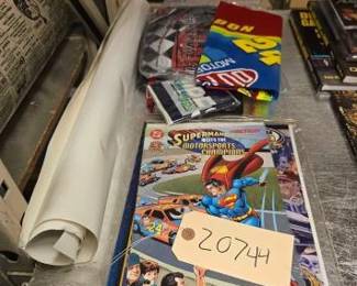 #20744 • Superman meets the Motorsports Champions Comic Book
