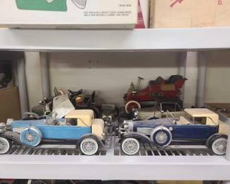 #1056 • (7) Vintage Automobile Decanters
