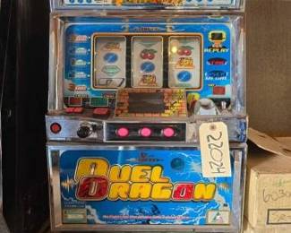 #22024 • Duel Dragon Quarter Slot Machine
