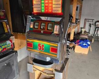 #22020 • Bally Nickel Slot Machine
